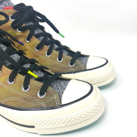💖MEGA SALE💖Converse Women  171692C CHUCK 70 HI Brown Solar Red Electric Aqua - Picture 12 of 12